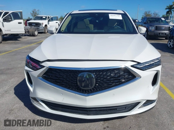 2023 Acura MDX w/Technology Package with VIN 5J8YD9H49PL005534, listed as a IAAI auction lot 41597347 with 14,950 mi miles. Bid and sale history available at carsss.com. Image 6.