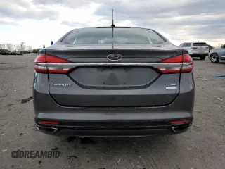 2017 Ford Fusion SE with VIN 3FA6P0H98HR120168, listed as a Copart auction lot 51760235 with 124,791 mi miles and Salvage Title. Bid and sale history available at DreamBid. Image 6.