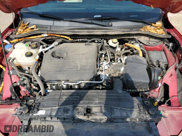 2020 Ford Escape Titanium Hybrid with VIN 1FMCU0DZ1LUA75325, listed as a Copart auction lot 53670815 with 81,220 mi miles and Salvage title. Bid and sale history available at DreamBid. Image 12.