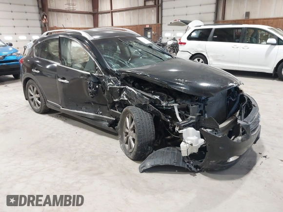 2010 Infiniti EX Journey with VIN JN1AJ0HRXAM757764, listed as a IAAI auction lot 41894347 with 149,745 mi miles and . Bid and sale history available at DreamBid. Image 1.