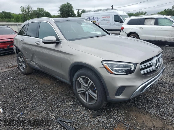 2020 Mercedes-Benz GLC 300 with VIN W1N0G8DB0LF812530, listed as a Copart auction lot 58361685 with 76,267 mi miles and Salvage title. Bid and sale history available at DreamBid. Image 4.