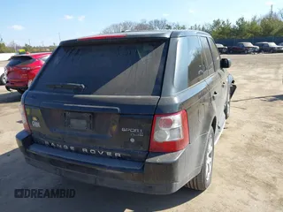 2009 Land Rover Range Rover Sport HSE with VIN SALSK25419A209483, listed as a IAAI auction lot 41807493 with 202,161 mi miles. Bid and sale history available at carsss.com. Image 4.