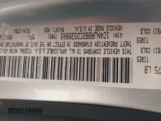 2012 Jeep Patriot Sport with VIN 1C4NJRBB2CD539903, listed as a IAAI auction lot 42776370 with 145,418 mi miles and . Bid and sale history available at DreamBid. Image 9.