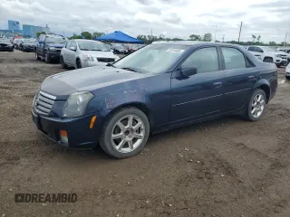 2005 Cadillac CTS with VIN 1G6DP567950105421, listed as a Copart auction lot 56510004 with 184,986 mi miles and Clean Title. Bid and sale history available at carsss.com. Image 1.