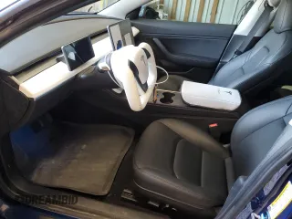 2021 Tesla Model 3 Long Range with VIN 5YJ3E1EB6MF902352, listed as a Copart auction lot 52257095 with 41,213 mi miles and Salvage Title. Bid and sale history available at DreamBid. Image 7.