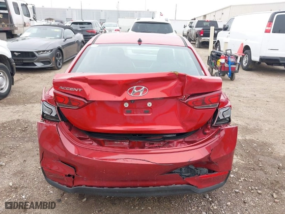 2020 Hyundai Accent SE with VIN 3KPC24A67LE109942, listed as a IAAI auction lot 41518147 with 42,776 mi miles. Bid and sale history available at carsss.com. Image 16.