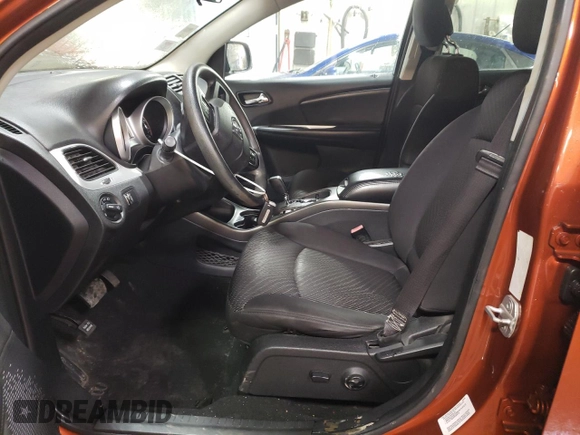 2013 Dodge Journey SXT with VIN 3C4PDCBGXDT716265, listed as a Copart auction lot 46879445 with 150,884 mi miles and Salvage Title. Bid and sale history available at carsss.com. Image 7.