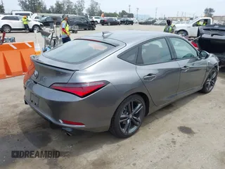 2024 Acura Integra w/A-Spec Package with VIN 19UDE4H33RA022981, listed as a IAAI auction lot 42344974 with 15,838 mi miles and . Bid and sale history available at DreamBid. Image 4.