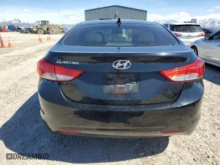 2013 Hyundai Elantra GLS with VIN 5NPDH4AE4DH186159, listed as a Copart auction lot 50021485 with 120,102 mi miles and Salvage Title. Bid and sale history available at carsss.com. Image 6.