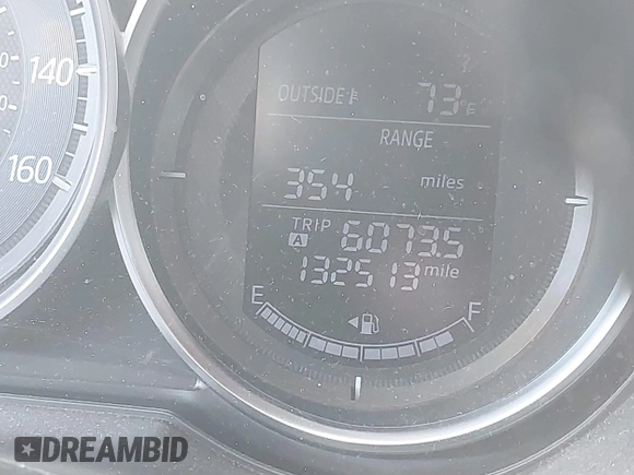 2016 Mazda CX-5 Touring with VIN JM3KE2CY6G0808992, listed as a IAAI auction lot 40969655 with 132,513 mi miles. Bid and sale history available at carsss.com. Image 15.