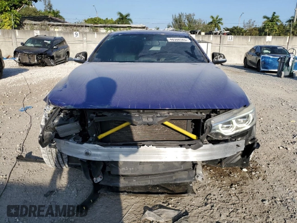 2017 BMW 4 Series 440i with VIN WBA4P1C50HK522523, listed as a Copart auction lot 48508585 with 70,098 mi miles and Salvage Title. Bid and sale history available at carsss.com. Image 5.