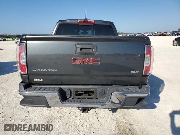 2016 GMC Canyon 2WD SLT with VIN 1GTG5DE37G1103673, listed as a Copart auction lot 44145095 with 74,363 mi miles and Salvage Title. Bid and sale history available at carsss.com. Image 6.