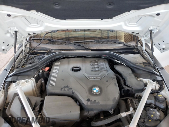 2020 BMW Z4 sDrive30i with VIN WBAHF3C0XLWW60530, listed as a Copart auction lot 57099555 with 20,464 mi miles and Salvage title. Bid and sale history available at DreamBid. Image 11.