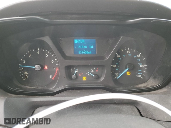 2015 Ford Transit Cargo with VIN 1FTNE1YM8FKB30030, listed as a Copart auction lot 83671964 with 117,430 mi miles and Clean Title. Bid and sale history available at DreamBid. Image 9.