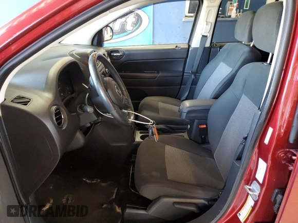 2011 Jeep Compass Latitude with VIN 1J4NF1FBXBD135429, listed as a Copart auction lot 54558405 with 111,222 mi miles and Salvage Title. Bid and sale history available at carsss.com. Image 7.