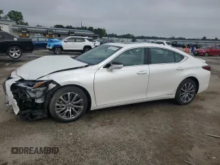 2020 Lexus ES 300h z VIN 58AD21B17LU009951, wystawiony jako Copart lot #54201475 z przebiegiem 65 326 mil mil oraz Szkoda całkowita • Salvage title. Historia ofert i sprzedaży dostępna na DreamBid. Obrazek 1.