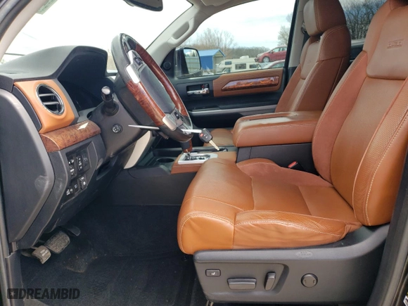2018 Toyota Tundra 4WD SR5 with VIN 5TFAW5F14JX741292, listed as a Copart auction lot 47852365 with 69,776 mi miles and Salvage Title. Bid and sale history available at carsss.com. Image 7.