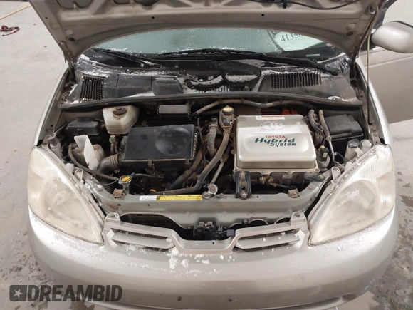 2002 Toyota Prius with VIN JT2BK18U020054717, listed as a IAAI auction lot 41358106 with 264,098 mi miles. Bid and sale history available at carsss.com. Image 10.