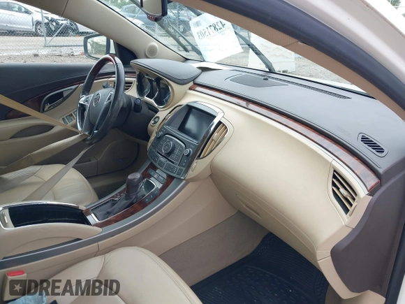 2012 Buick LaCrosse Touring with VIN 1G4GJ5E35CF133135, listed as a IAAI auction lot 42871503 with 269,463 mi miles and . Bid and sale history available at DreamBid. Image 5.