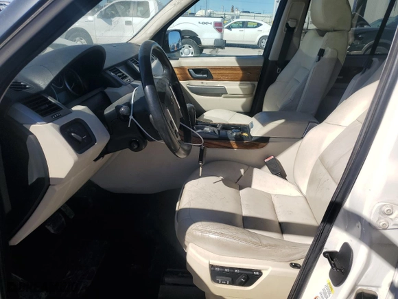 2008 Land Rover Range Rover Sport HSE with VIN SALSK25428A152208, listed as a Copart auction lot 47183985 with 164,811 mi miles and Clean Title. Bid and sale history available at carsss.com. Image 7.