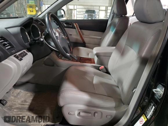 2012 Toyota Highlander Limited with VIN 5TDDK3EH2CS160765, listed as a Copart auction lot 49209385 with 170,967 mi miles and Salvage Title. Bid and sale history available at carsss.com. Image 7.