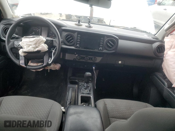 2021 Toyota Tacoma SR with VIN 3TYRX5GN9MT015377, listed as a Copart auction lot 41599895 with 114,659 mi miles and Salvage title. Bid and sale history available at DreamBid. Image 8.