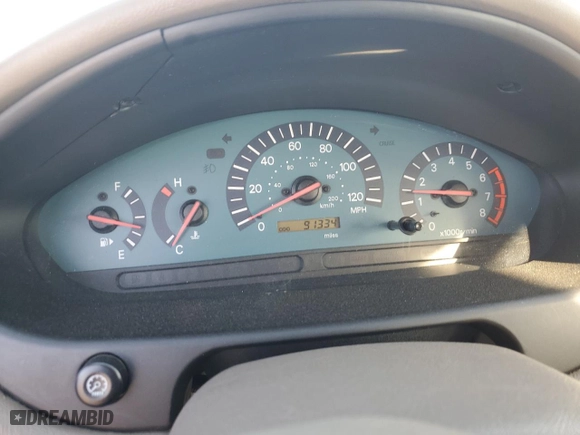 2002 Mitsubishi Galant ES with VIN 4A3AA46G62E159170, listed as a Copart auction lot 87966255 with 91334 miles and Salvage Title. Bid and sale history available at carsss.com. Image 9.