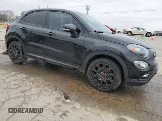 2017 FIAT 500X Urbana Edition with VIN ZFBCFXCB4HP621782, listed as a Copart auction lot 43933335 with 99,087 mi miles and Salvage title. Bid and sale history available at DreamBid. Image 4.
