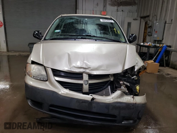 2005 Dodge Caravan SE with VIN 1D4GP25B55B269898, listed as a Copart auction lot 80438054 with 71,865 mi miles and Salvage title. Bid and sale history available at DreamBid. Image 5.