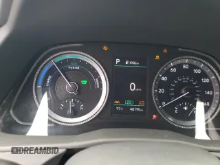 2020 Hyundai Sonata Hybrid Ultimate with VIN KMHL34JJ7LA011722, listed as a Copart auction lot 73647564 with 48,195 mi miles and Salvage Title. Bid and sale history available at carsss.com. Image 9.