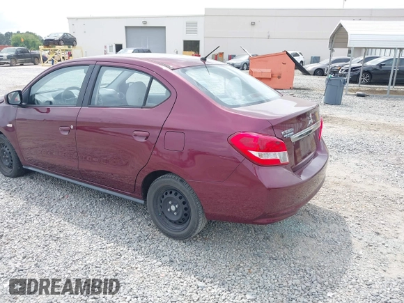 2019 Mitsubishi Mirage ES z VIN ML32F3FJ1KHF07055, wystawiony jako IAAI lot #42103476 z przebiegiem 104 032 mil mil oraz . Historia ofert i sprzedaży dostępna na DreamBid. Obrazek 3.