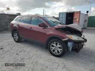 2012 Mazda CX-9 Touring with VIN JM3TB2CA4C0354512, listed as a Copart auction lot 54159915 with Not provided miles and Salvage title. Bid and sale history available at DreamBid. Image 4.