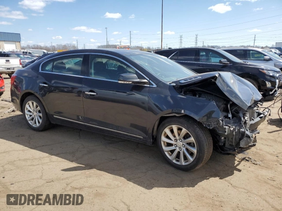 2015 Buick LaCrosse Leather with VIN 1G4GB5G33FF216643, listed as a Copart auction lot 52161765 with 167,924 mi miles and Clean Title. Bid and sale history available at carsss.com. Image 4.