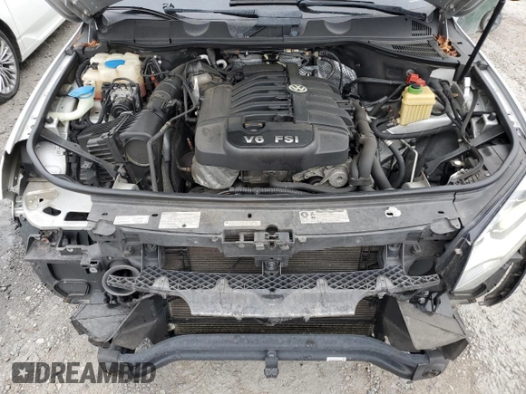 2013 Volkswagen Touareg Lux with VIN WVGEF9BPXDD004537, listed as a Copart auction lot 79277734 with 105,091 mi miles and Salvage Title. Bid and sale history available at DreamBid. Image 12.