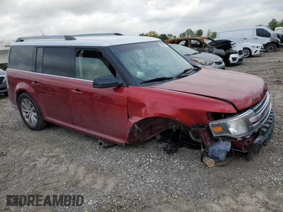 2013 Ford Flex SEL z VIN 2FMGK5C83DBD38371, wystawiony jako Copart lot #50959765 z przebiegiem Nie podano mil oraz Szkoda całkowita • Salvage title. Historia ofert i sprzedaży dostępna na DreamBid. Obrazek 4.