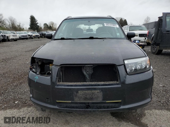 2007 Subaru Forester X with VIN JF1SG63627H743249, listed as a Copart auction lot 50244905 with 243,100 mi miles and Salvage Title. Bid and sale history available at carsss.com. Image 5.