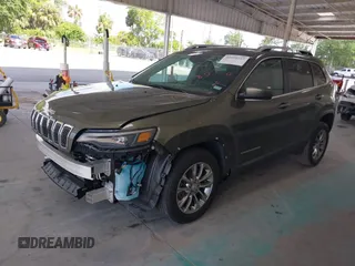 2021 Jeep Cherokee Altitude with VIN 1C4PJLLB5MD203569, listed as a IAAI auction lot 42559737 with 53,961 mi miles and . Bid and sale history available at DreamBid. Image 18.