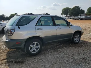 2002 Lexus RX 300 with VIN JTJGF10U220131307, listed as a Copart auction lot 60045555 with 84,945 mi miles and Salvage title. Bid and sale history available at DreamBid. Image 3.