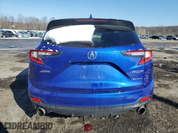 2019 Acura RDX w/A-Spec Pkg with VIN 5J8TC2H66KL014562, listed as a Copart auction lot 89372745 with 32,149 mi miles and Salvage title. Bid and sale history available at DreamBid. Image 6.