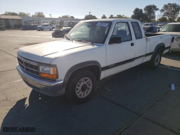 1992 Dodge Dakota with VIN 1B7FL23X0NS581033, listed as a Copart auction lot 72280124 with 101,559 mi miles and Clean Title. Bid and sale history available at carsss.com. Image 1.
