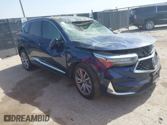 2021 Acura RDX Technology with VIN 5J8TC1H5XML011202, listed as a IAAI auction lot 42266800 with Not provided miles and . Bid and sale history available at DreamBid. Image 1.