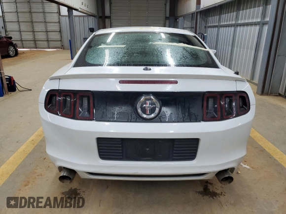 2014 Ford Mustang V6 with VIN 1ZVBP8AM0E5232495, listed as a Copart auction lot 41481245 with 118,917 mi miles and Salvage Title. Bid and sale history available at DreamBid. Image 6.
