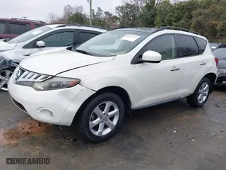 2009 Nissan Murano S with VIN JN8AZ18U09W027706, listed as a IAAI auction lot 41059332 with 197,968 mi miles. Bid and sale history available at carsss.com. Image 17.