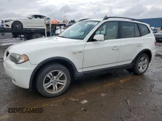 2006 BMW X3 3.0i with VIN WBXPA93496WD32822, listed as a Copart auction lot 51294335 with 191,723 mi miles and Clean Title. Bid and sale history available at carsss.com. Image 1.