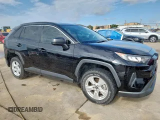 2021 Toyota RAV4 Hybrid LE with VIN 4T3LWRFV5MU049053, listed as a Copart auction lot 58598245 with 55,179 mi miles and Salvage title. Bid and sale history available at DreamBid. Image 4.