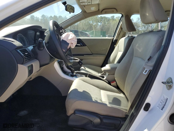 2016 Honda Accord Sedan LX with VIN 1HGCR2F38GA198901, listed as a Copart auction lot 49930185 with 153,942 mi miles and Salvage Title. Bid and sale history available at carsss.com. Image 7.