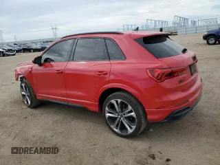 2021 Audi Q3 S line Premium Plus z VIN WA1EECF3XM1025170, wystawiony jako Copart lot #52442155 z przebiegiem 94 355 mil mil oraz Szkoda całkowita • Salvage title. Historia ofert i sprzedaży dostępna na DreamBid. Obrazek 2.