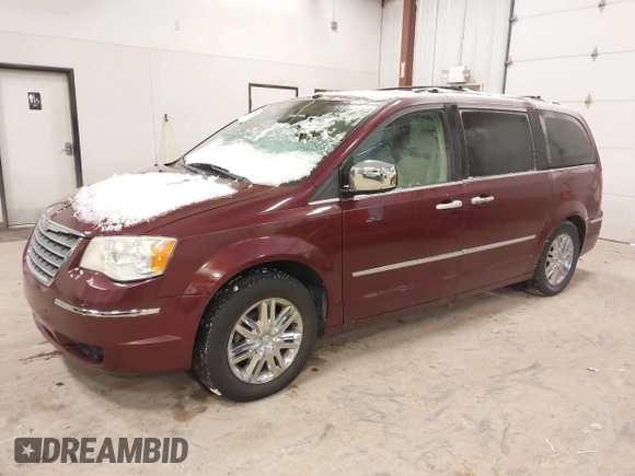 2009 Chrysler Town & Country Limited with VIN 2A8HR64X89R542770, listed as a IAAI auction lot 41276841 with 211,499 mi miles. Bid and sale history available at carsss.com. Image 2.