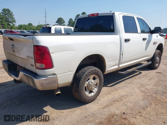 2011 Ram 2500 Big Horn with VIN 3D7UT2CL1BG637932, listed as a IAAI auction lot 41954366 with 260,729 mi miles. Bid and sale history available at carsss.com. Image 4.