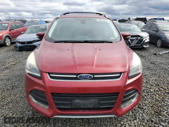 2013 Ford Escape Titanium with VIN 1FMCU0J9XDUD70249, listed as a Copart auction lot 50605265 with 125,309 mi miles and Salvage Title. Bid and sale history available at carsss.com. Image 5.